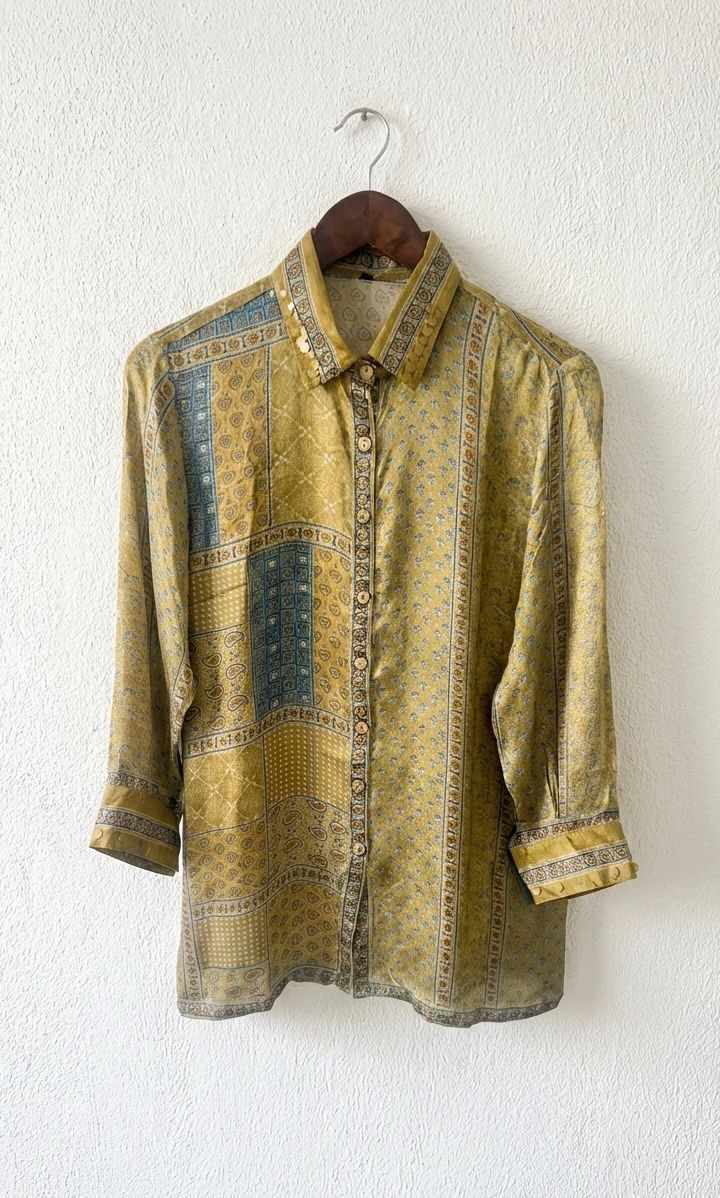 Crepe silk Shirts.